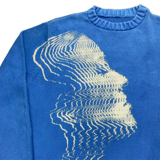 Azul Waved Mind | Knitted Sweater